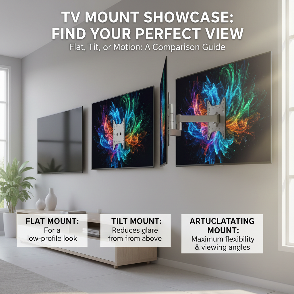 Fixed vs. Tilt vs. Full-Motion TV Mounts: Which Is Right for You?