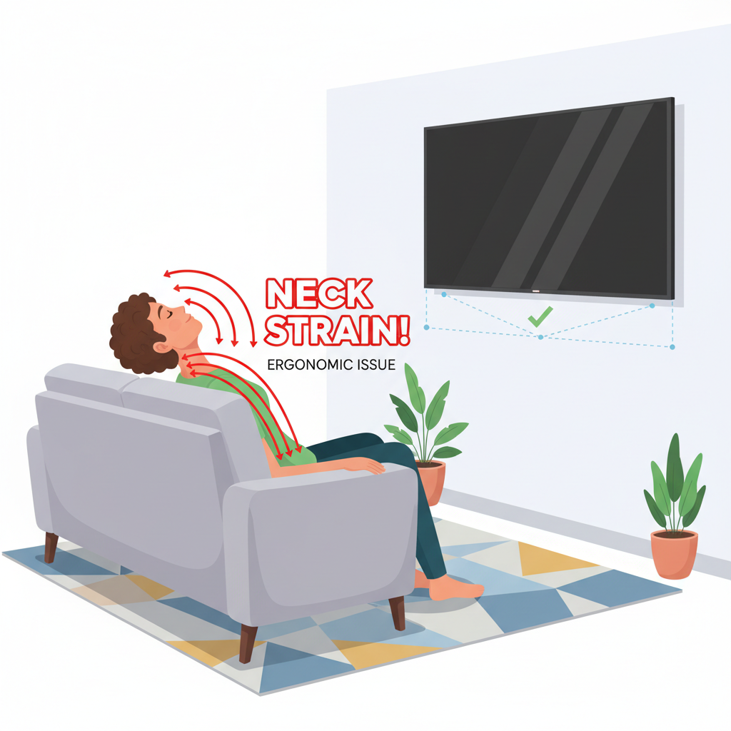 How High Is Too High to Mount a TV Over a Fireplace?