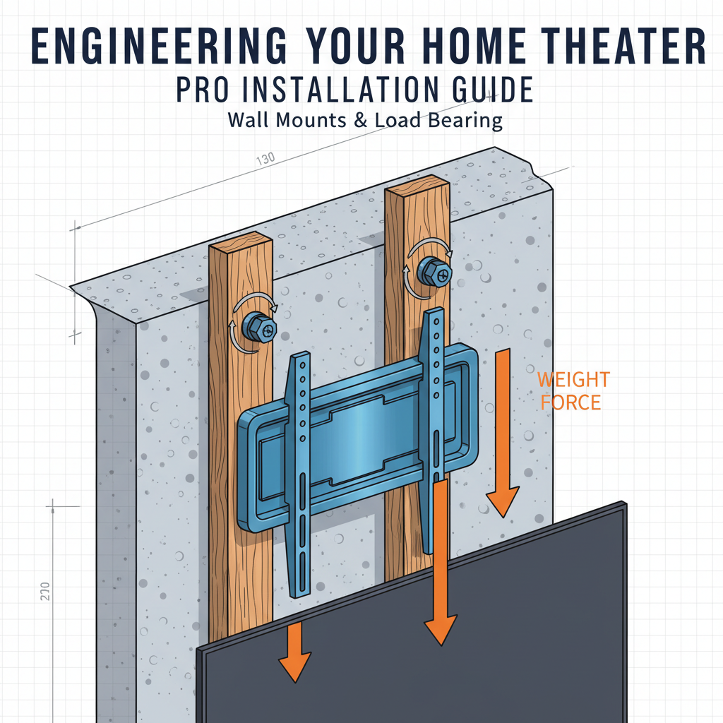How Much Weight Can a Wall-Mounted TV Hold? Stud Load Limits & Safety Guide