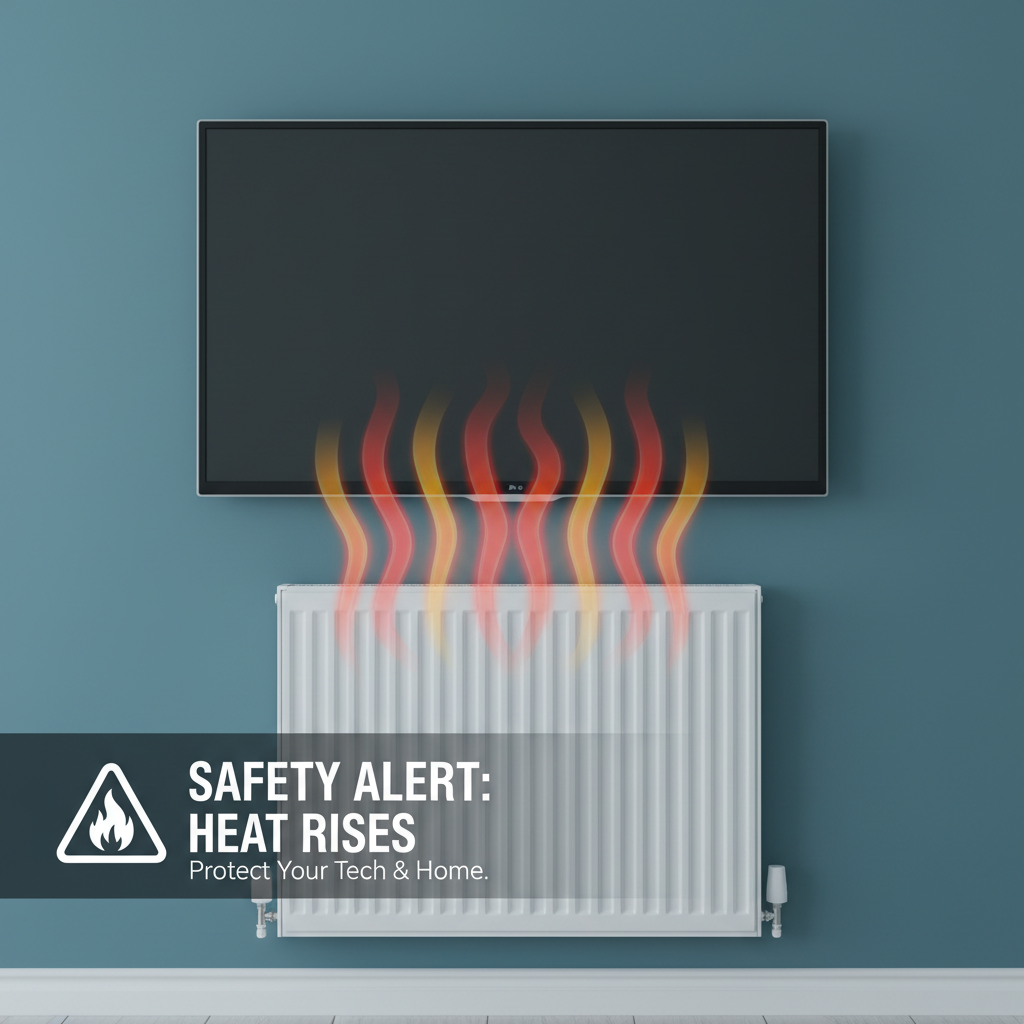 Can a TV Mounted Above a Radiator or Heater Get Damaged? Heat Safety Guide